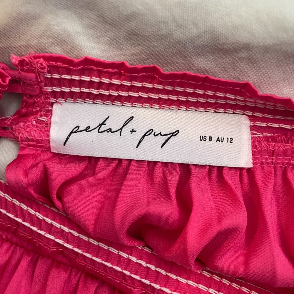 Pink Pleated Dress - Picture 2 of 7